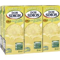 Néctar de piña sin azúcar DON SIMON, pack 6x20 cl Néctar de piña sin azúcar DON SIMON, pack 6x20 cl