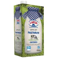 Leche entera LARSA, brik 1 litro
