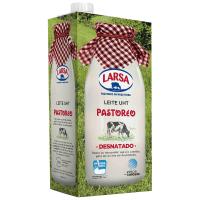 Leche desnatada LARSA, brik 1 litro