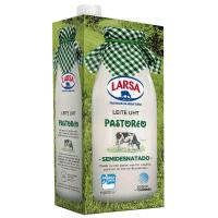 Leche semidesnatada LARSA, brik 1 litro
