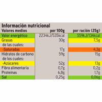 Turrón de chocolate blanco EROSKI, tableta 250 g