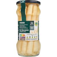 Espárrago grueso IGP Navarra 9/12 piezas EROSKI, frasco 325 g