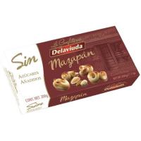 Figuritas de mazapán sin azúcar DELAVIUDA, caja 200 g