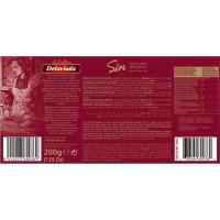 Figuritas de mazapán sin azúcar DELAVIUDA, caja 200 g