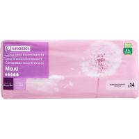 Compresa de incontinencia maxi EROSKI, paquete 14 uds Compresa de incontinencia maxi EROSKI, paquete 14 uds