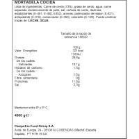 Mortadela estilo italiano OSCAR MAYER, al corte, compra mínima 100 g