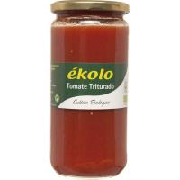 EKOLO bio tomate xehatua, flaskoa 660 g 