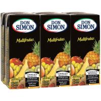 Néctar multifruta DON SIMON, pack 6x20 cl Néctar multifruta DON SIMON, pack 6x20 cl