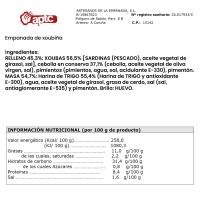 Empanada xoubiña APTC, 700 g