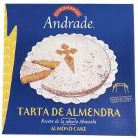 Tarta almendra CORONA ANDRADE, 350 g