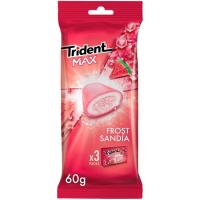 Chicle de sandía TRIDENT MAX SPLASH, pack 3x20 g