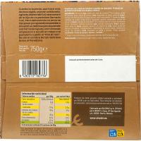 Panettone crema tiramisú y pepitas chocolate EROSKI, caja 750 g