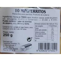 Pan mini perrito, bolsa 260 g