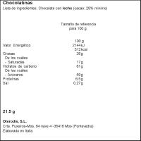 Monedas grandes de chocolate ONLY, pack 1 ud