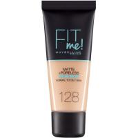 MAYBELLINE FIT ME Matte 128 makillaje hondoa, tutua 42 g