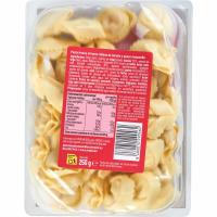 Tortellini con tomate-mozzarella EROSKI, bandeja 250 g