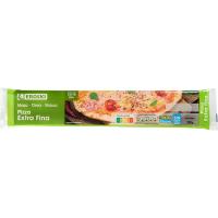 Masa pizza extrafina EROSKI, paquete 280 g