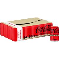 COCA COLA Zero Zero kola freskagarria, sorta 24x33 cl