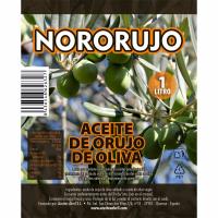 Orujo de oliva NORORUJO, botella 1 litro