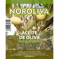 Aceite de oliva intenso NOROLIVA, botella 1 litro