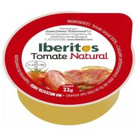 Tomate natural en monodosis IBERITOS, tarrina 22 g