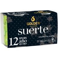12 Uvas año oro GOLDEN, pack 2x120 g 12 Uvas año oro GOLDEN, pack 2x120 g