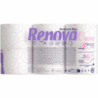 Papel higiénico skincare RENOVA, paquete 6 rollos