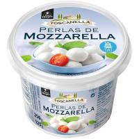 Perlas de Mozzarella ASTURIANA TOSCANELLA, tarrina 125 g