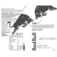 Bebida energética RED BULL Coconut, lata 25 cl