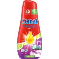 Lavavajillas gel de limón SOMAT TODO EN 1, botella 40 dosis