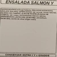 Ensalada de salmón y nuez, 250 g