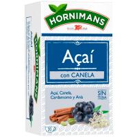 Infusión açaí con canela HORNIMANS, caja 20 sobres Infusión açaí con canela HORNIMANS, caja 20 sobres