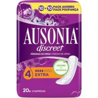 Compresa extra AUSONIA DISCREET, paquete 20 uds Compresa extra AUSONIA DISCREET, paquete 20 uds