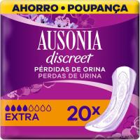 Compresa extra AUSONIA DISCREET, paquete 20 uds Compresa extra AUSONIA DISCREET, paquete 20 uds