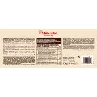 Porciones de turrón duro EL ALMENDRO, caja 400 g