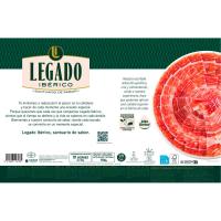 Estuche de jamón de cebo 50% raza ibérica LEGADO, pack 15x50 g