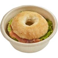 Bagel de salmón, 1 ud