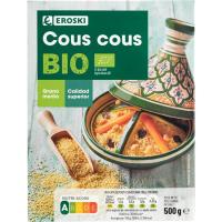 Cous cous bio EROSKI BIO/ECO, caja 500 g