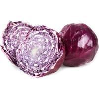 Repollo morado EROSKI, pieza al peso aprox. 1.5 kg