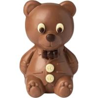 Oso de chocolate con leche pintado SIMÓN COLL, 1 ud, 165 g