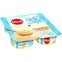 DHUL banillazko natilla azukregabeak, sorta 4x125 g