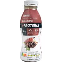 Batido protéico de chocolate EROSKI, botellín 330 ml