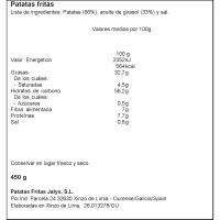 Patatas fritas JALY¿S, bolsa 450 g