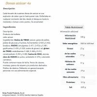 Donas de azúcar HORNO HNOS JUAN, 3 uds, caja 126 g
