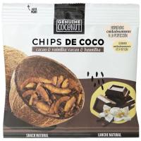 GENUINE COCONUT koko chipak txokolatearekin, poltsa 34 g