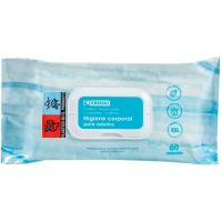 Toallitas higiene para adultos EROSKI, pack 60 uds Toallitas higiene para adultos EROSKI, pack 60 uds