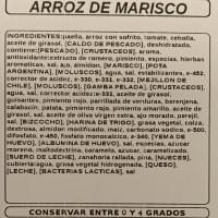 Menú individual: Arroz de marisco