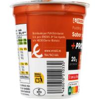 Pudding + proteína sabor caramelo EROSKI, tarrina 200 g