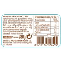 Mermelada de melocotón LA VIEJA FÁBRICA, frasco 280 g