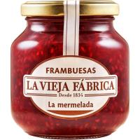 Mermelada de frambuesa LA VIEJA FÁBRICA, frasco 280 g